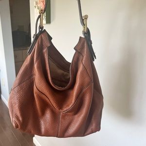 Hobo leather bag